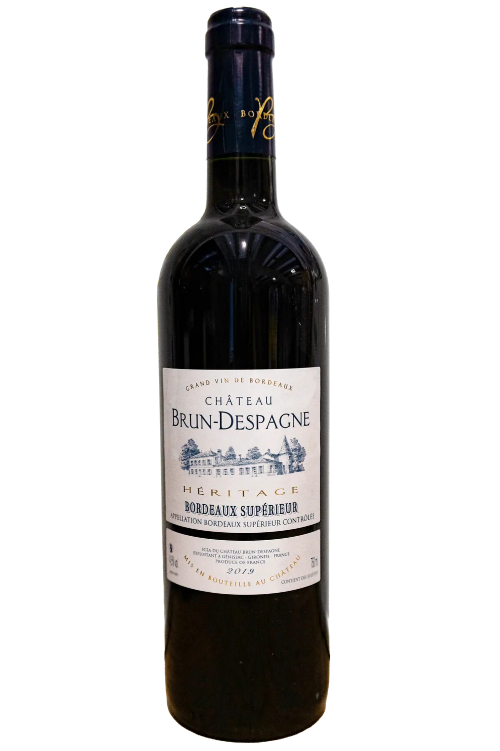 Bordeaux Superieur Brun Despagne 2019