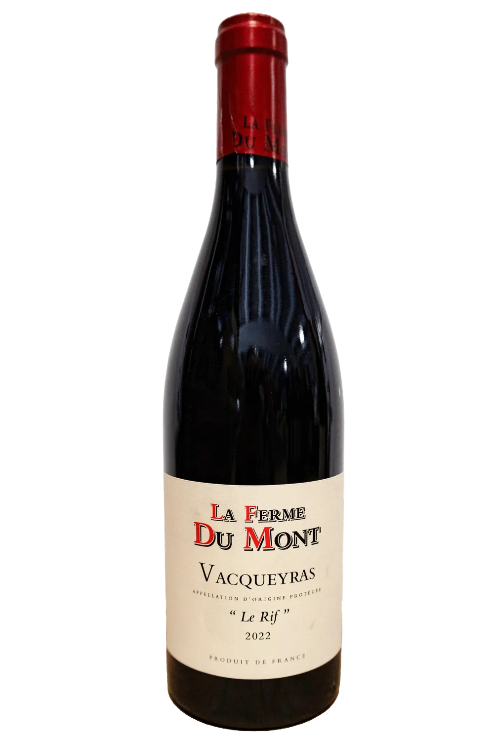 AOP Vacqueyras "le Rif" de la Ferme du Mont 2020