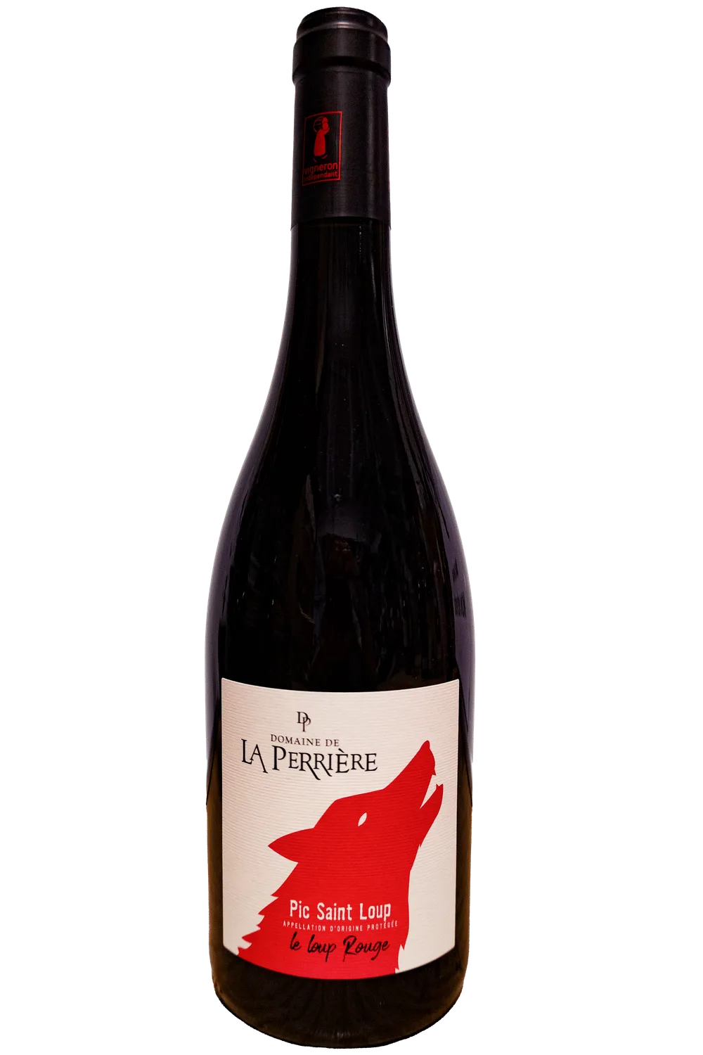 AOC Pic Saint Loup Le Loup Rouge Domaine de la Perriere
