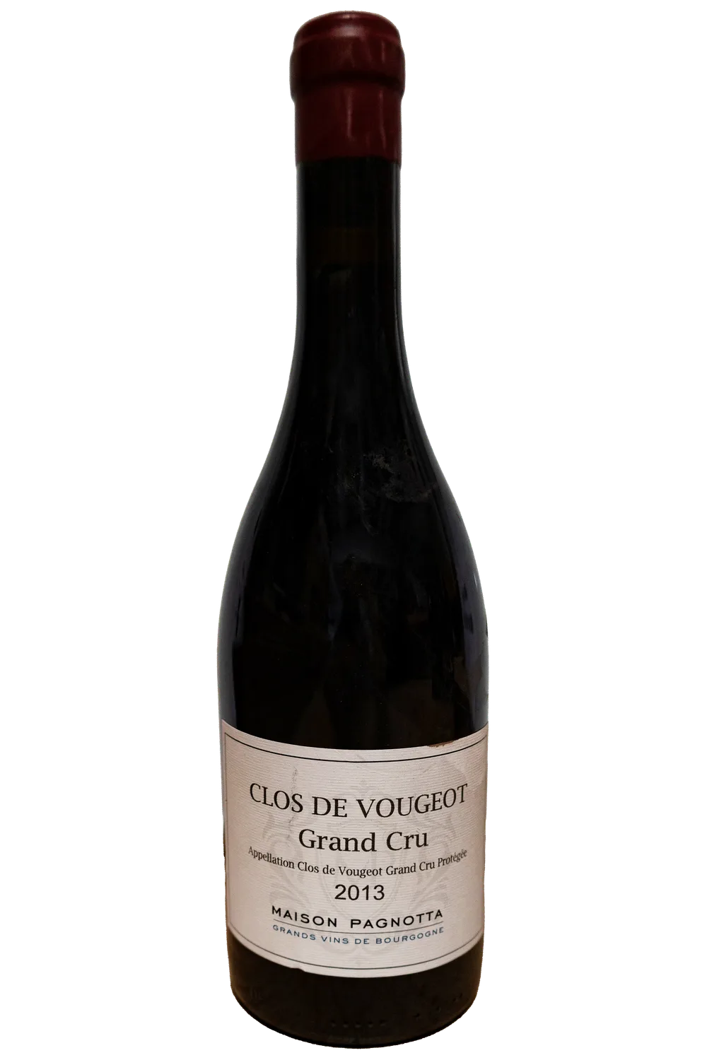 AOP Clos de Vougeot Grd Cru Maison Pagnotta du Domaine Chanzy 2013