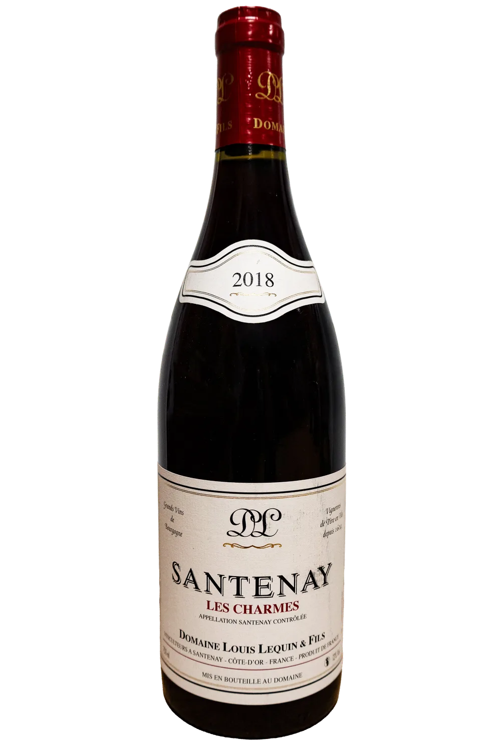 Bourgogne Santenay Les Charmes Dom Louis Lequin 2018