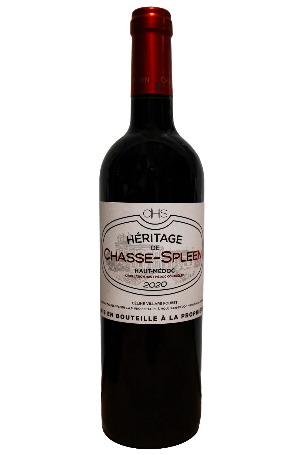 Chateau l'Heritage de Chasse Spleen Haut Medoc 2020
